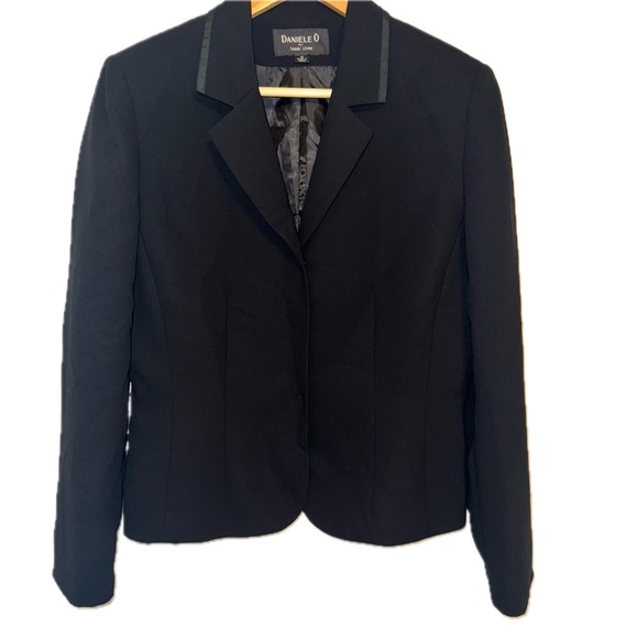 Tahari Daniele 0 Black Blazer size‎ 10 - Picture 1 of 6